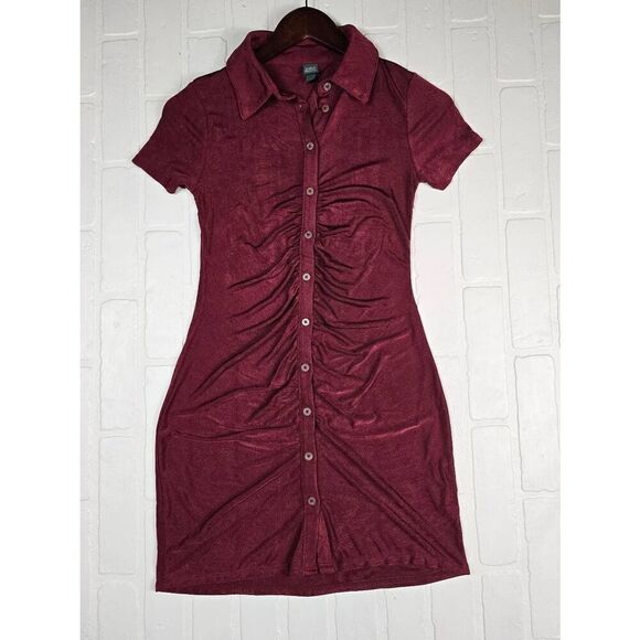 Wild Fable BodyCon Button Front Dress XS - Picture 1 of 4